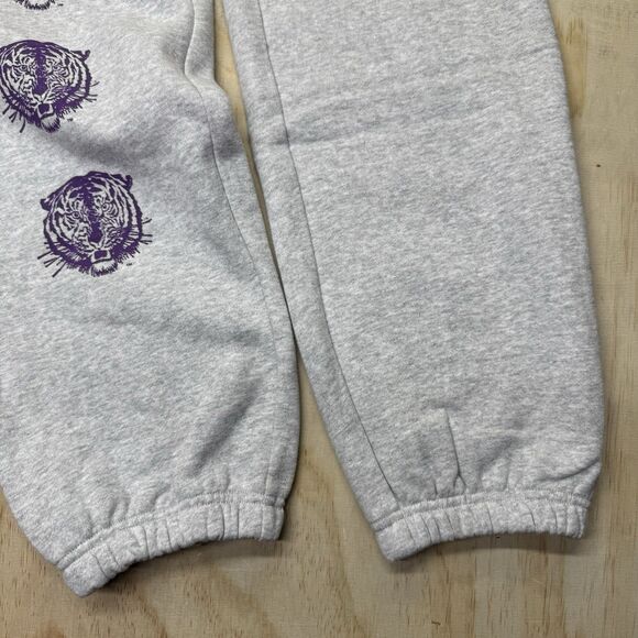 NEW LSU Tigers Travis Scott x Mitchell & Ness Classic Sweatpants SM - Picture 6 of 14